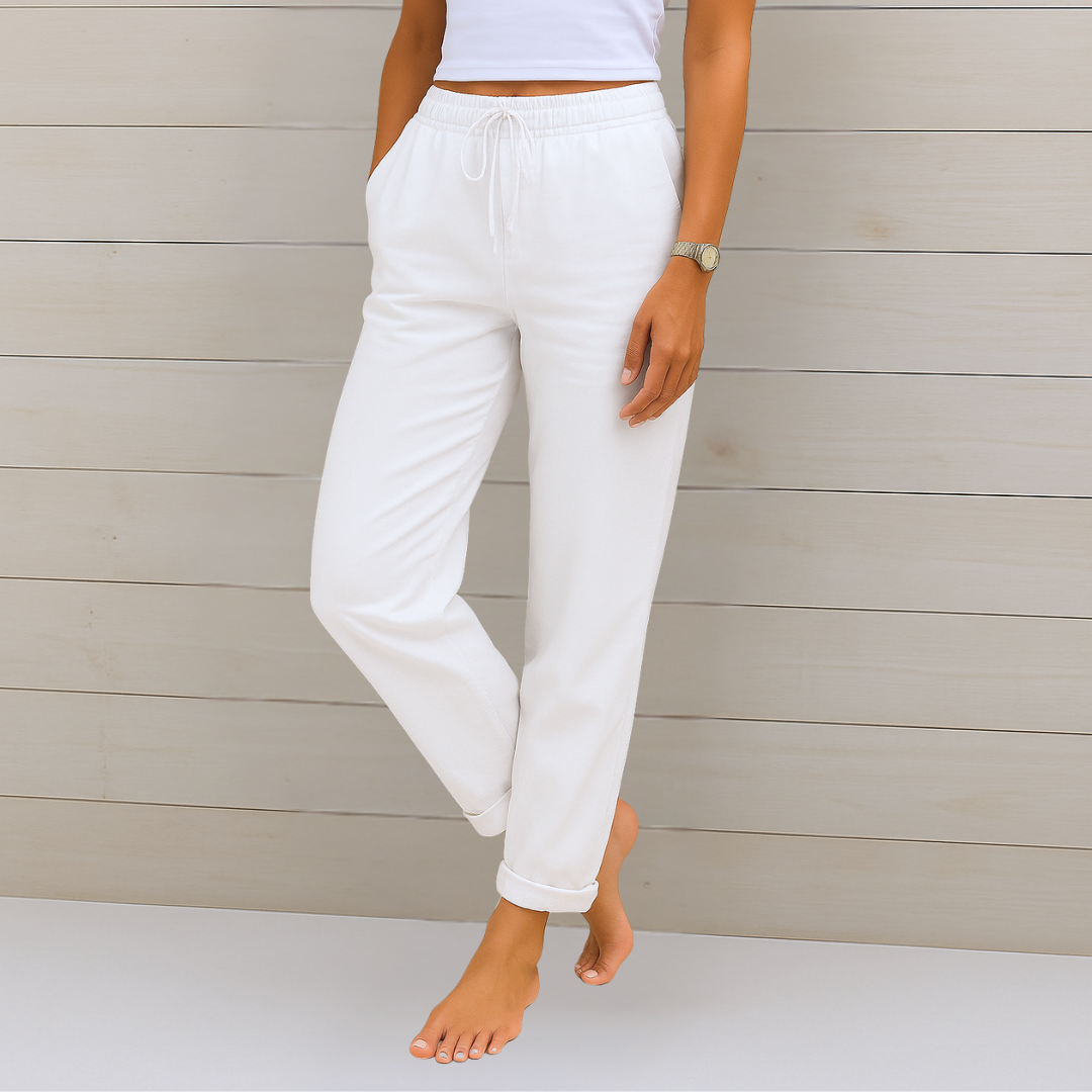 Sierra | Premium Breathable Linen Stretch Pants