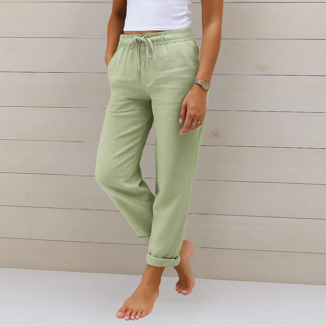 Sierra | Premium Breathable Linen Stretch Pants