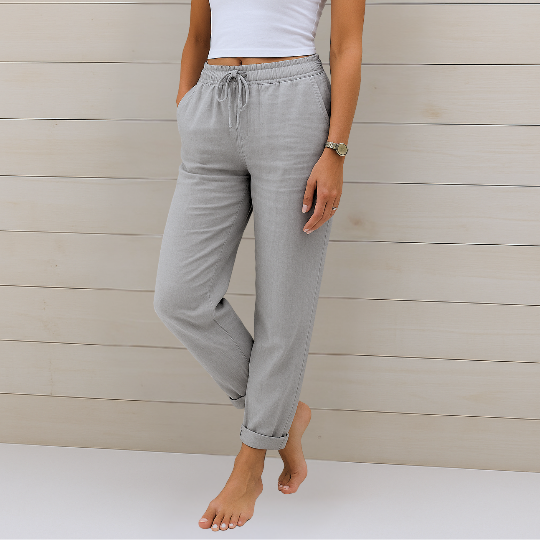 Sierra | Premium Breathable Linen Stretch Pants