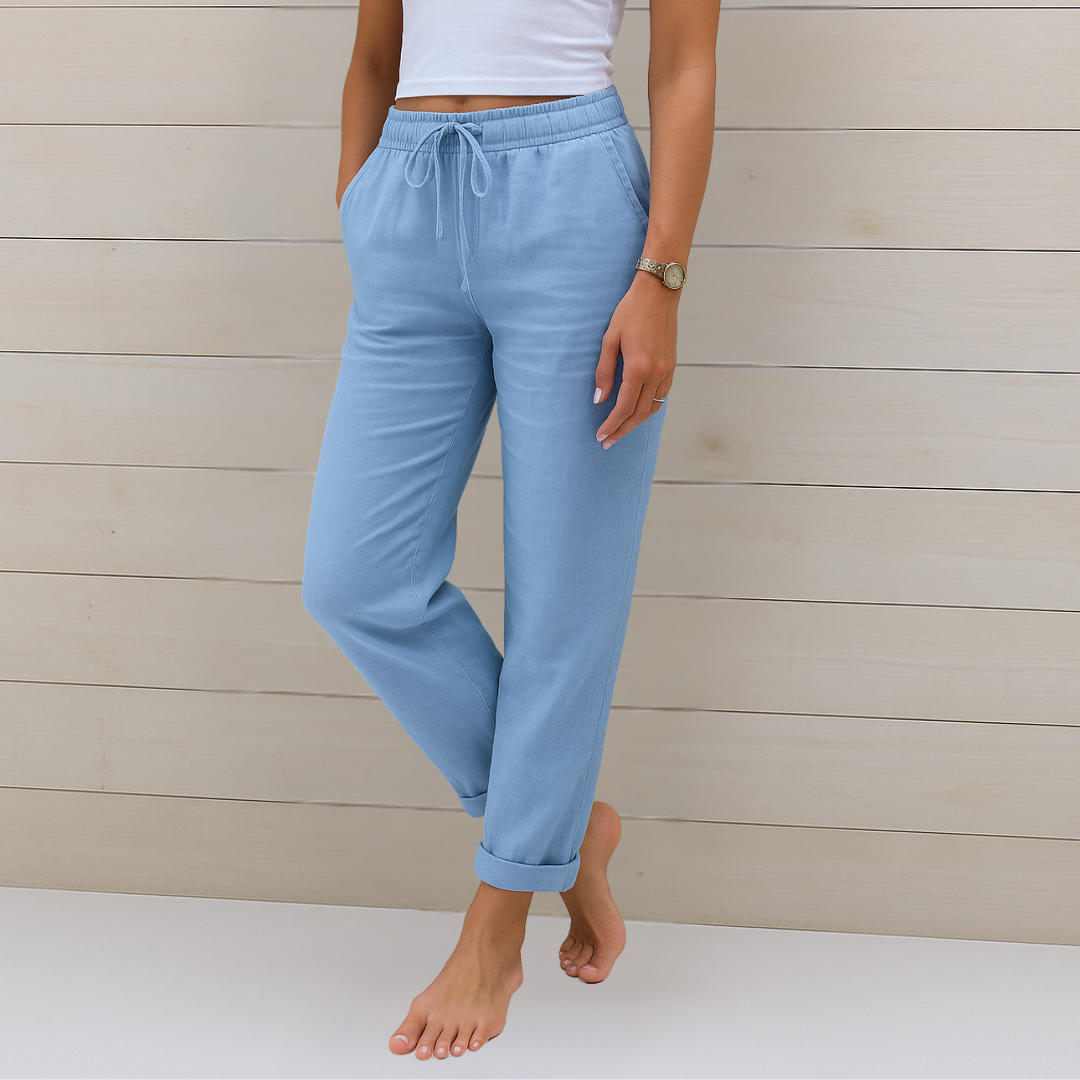 Sierra | Premium Breathable Linen Stretch Pants