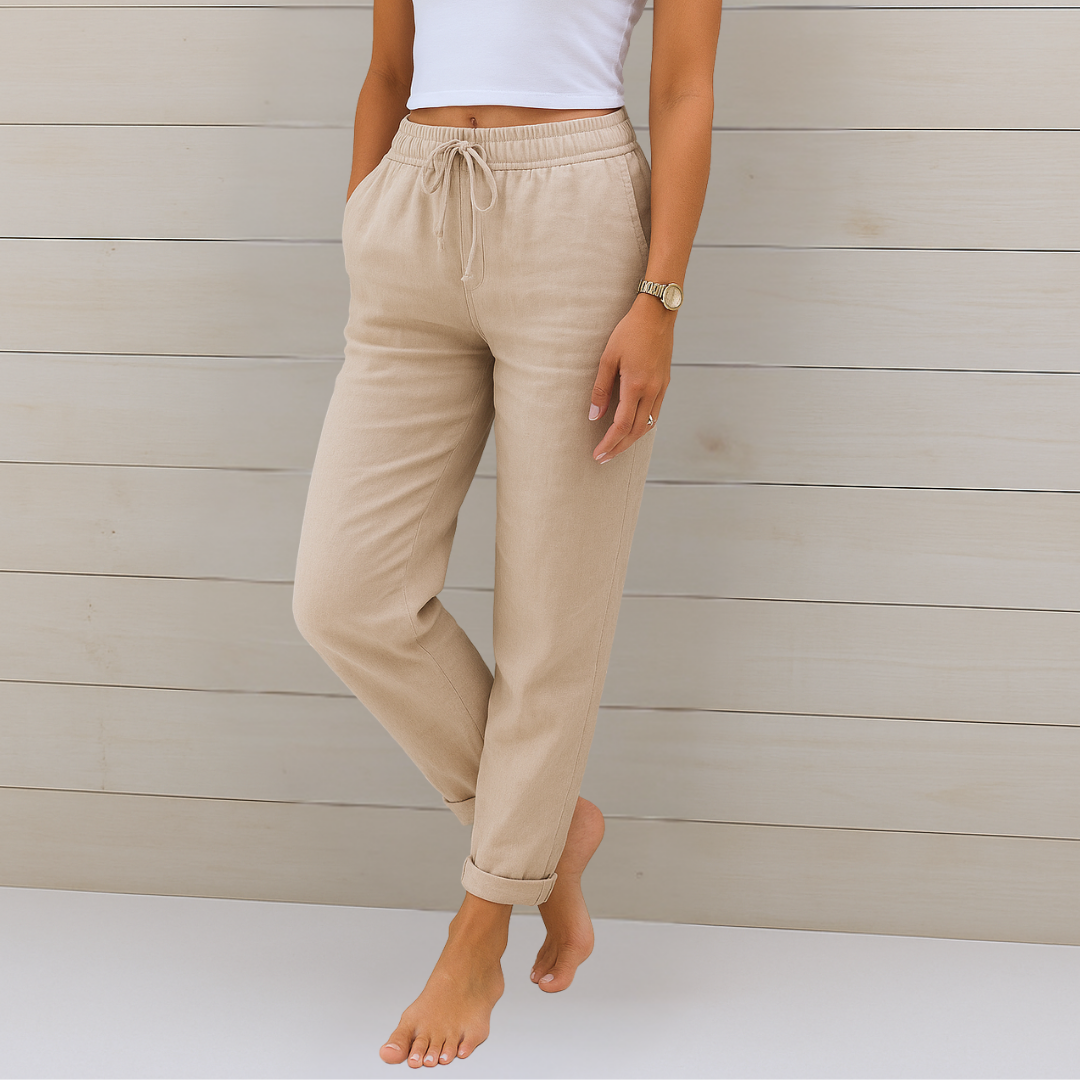 Sierra | Premium Breathable Linen Stretch Pants