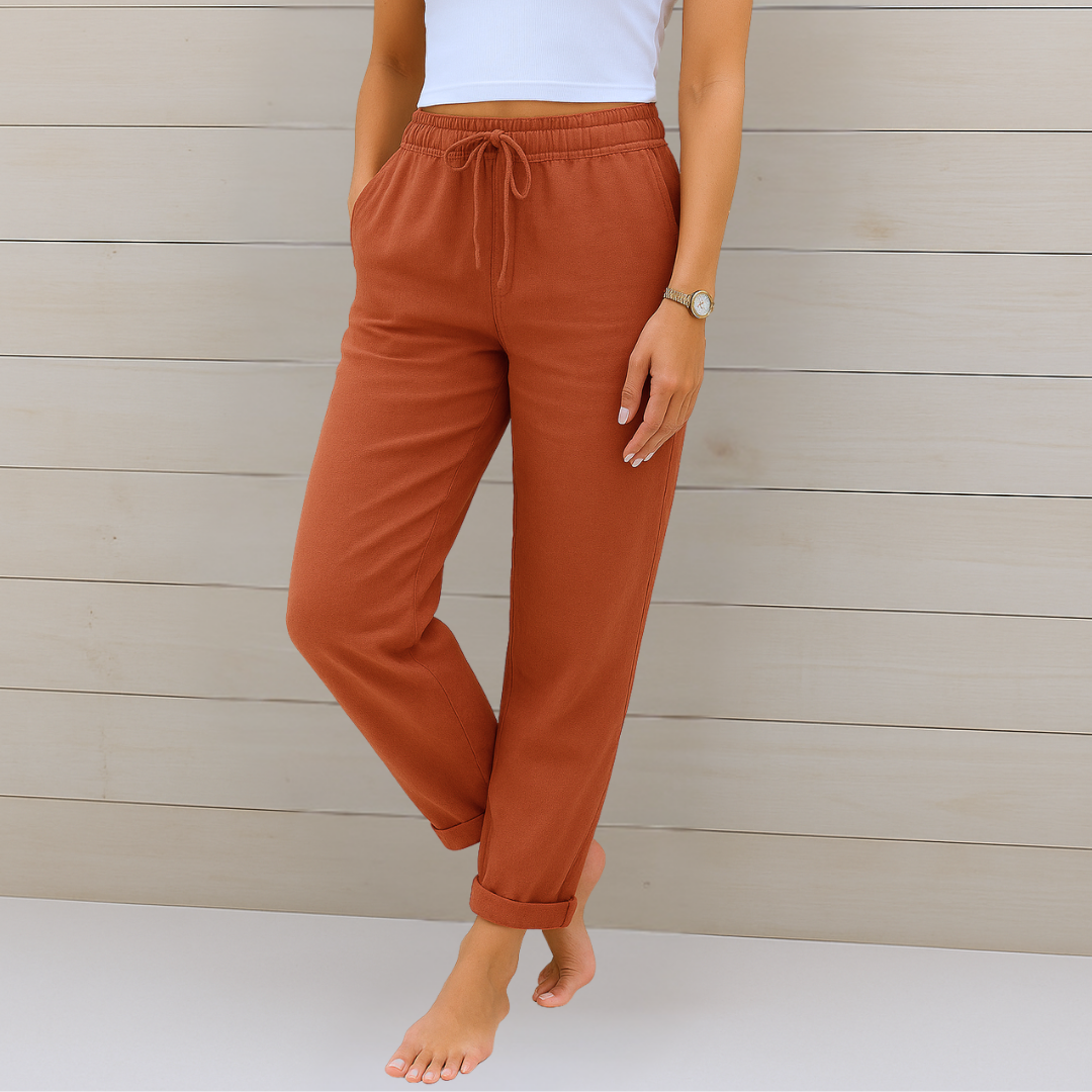 Sierra | Premium Breathable Linen Stretch Pants