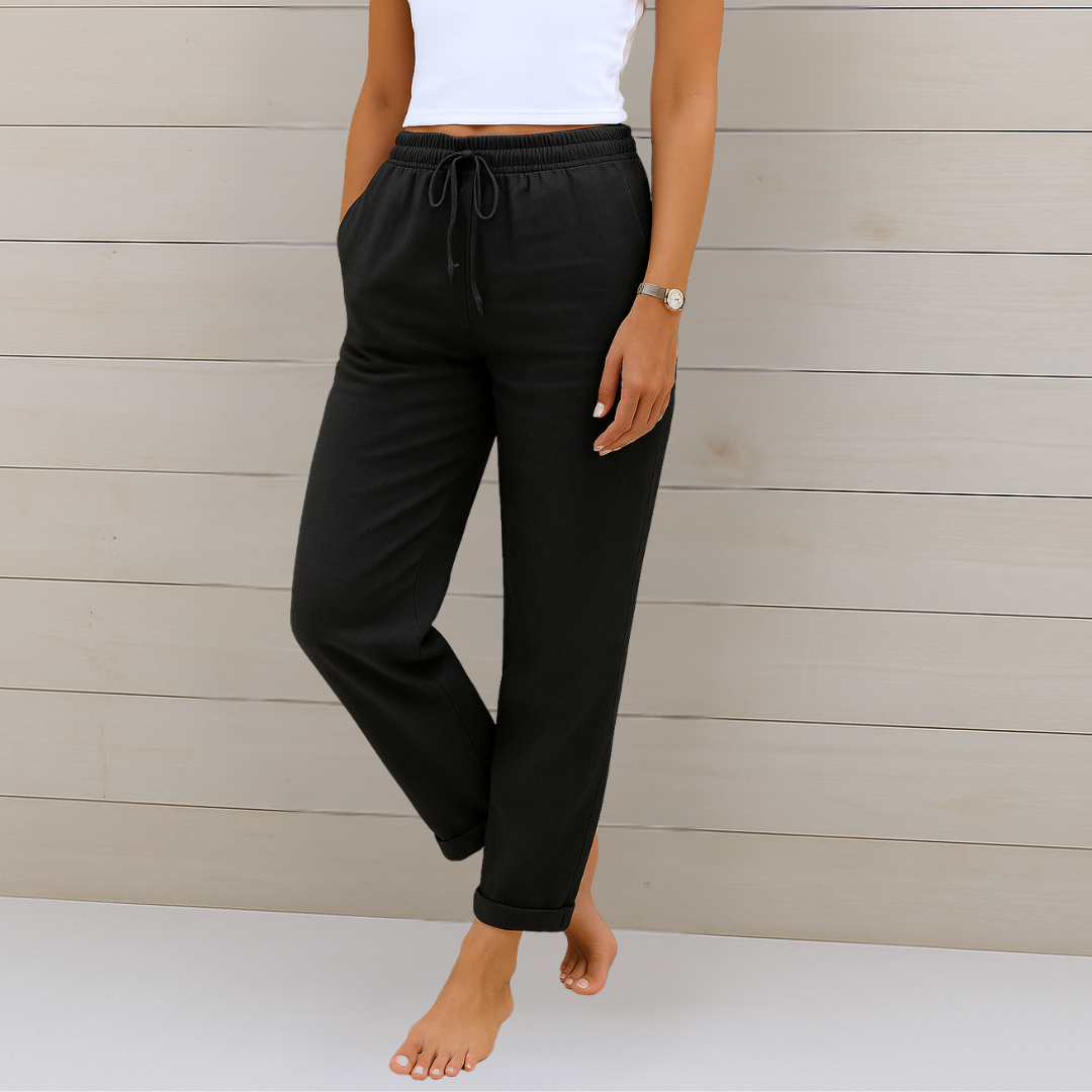 Sierra | Premium Breathable Linen Stretch Pants