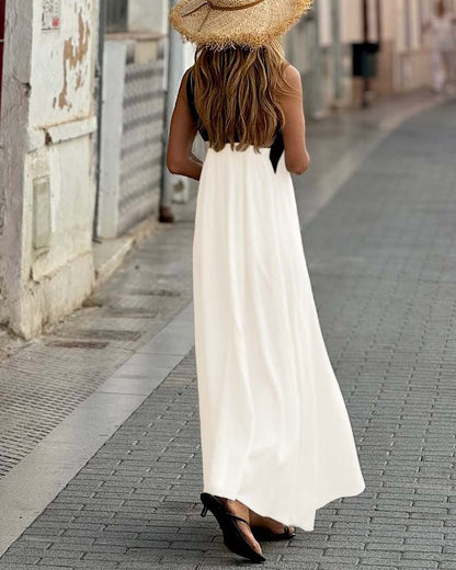 Victoria | Cross Neck Dress