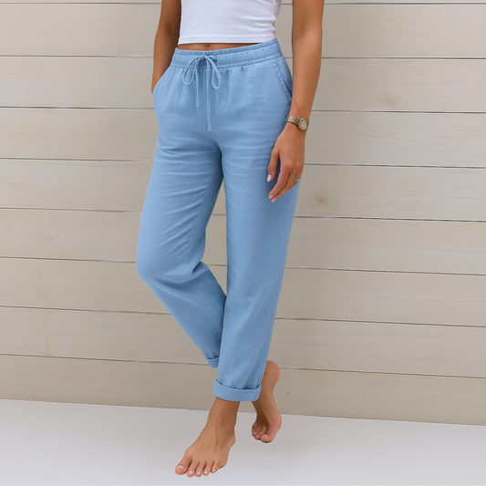 Sierra | Premium Breathable Linen Stretch Pants