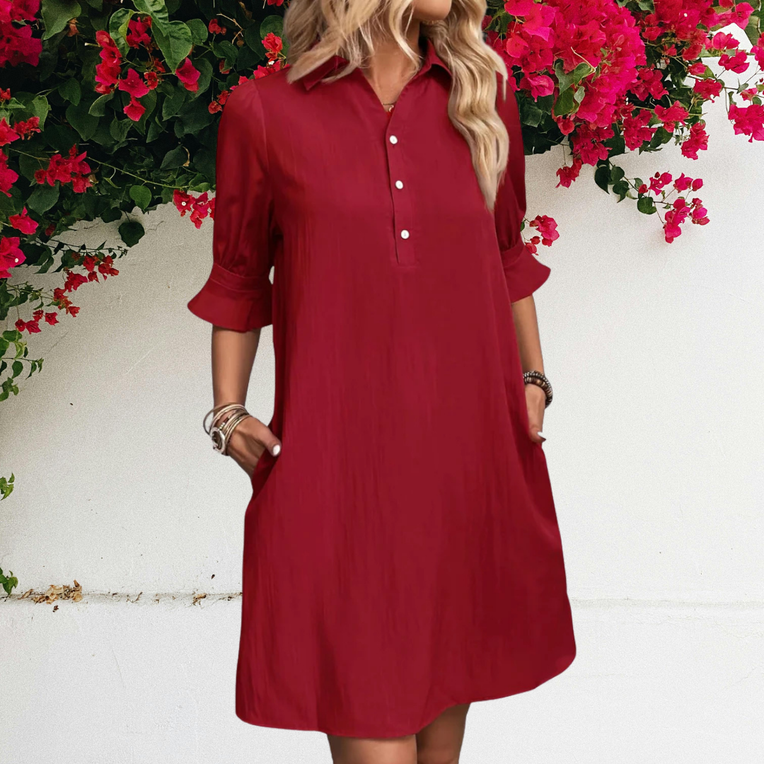 Olivia | Pocketed Grace Midi